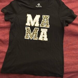 NWOT- MAMA Tee size Med